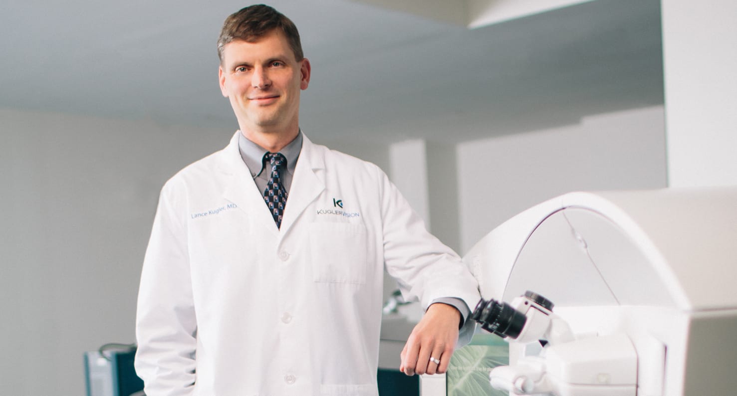 dr. lance kugler at kugler vision in omaha