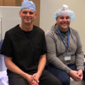 Lance Kugler, MD with LASIK patient before LASIK eye surgery