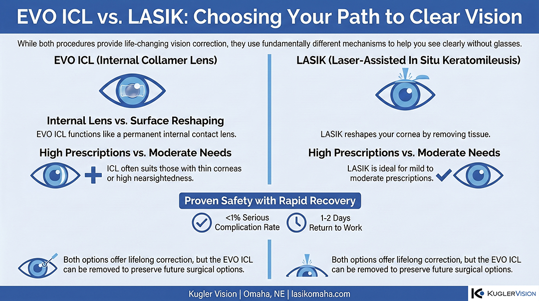 EVO ICL vs LASIK