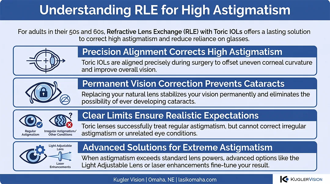 infographic: understanding RLE for high astigmatism